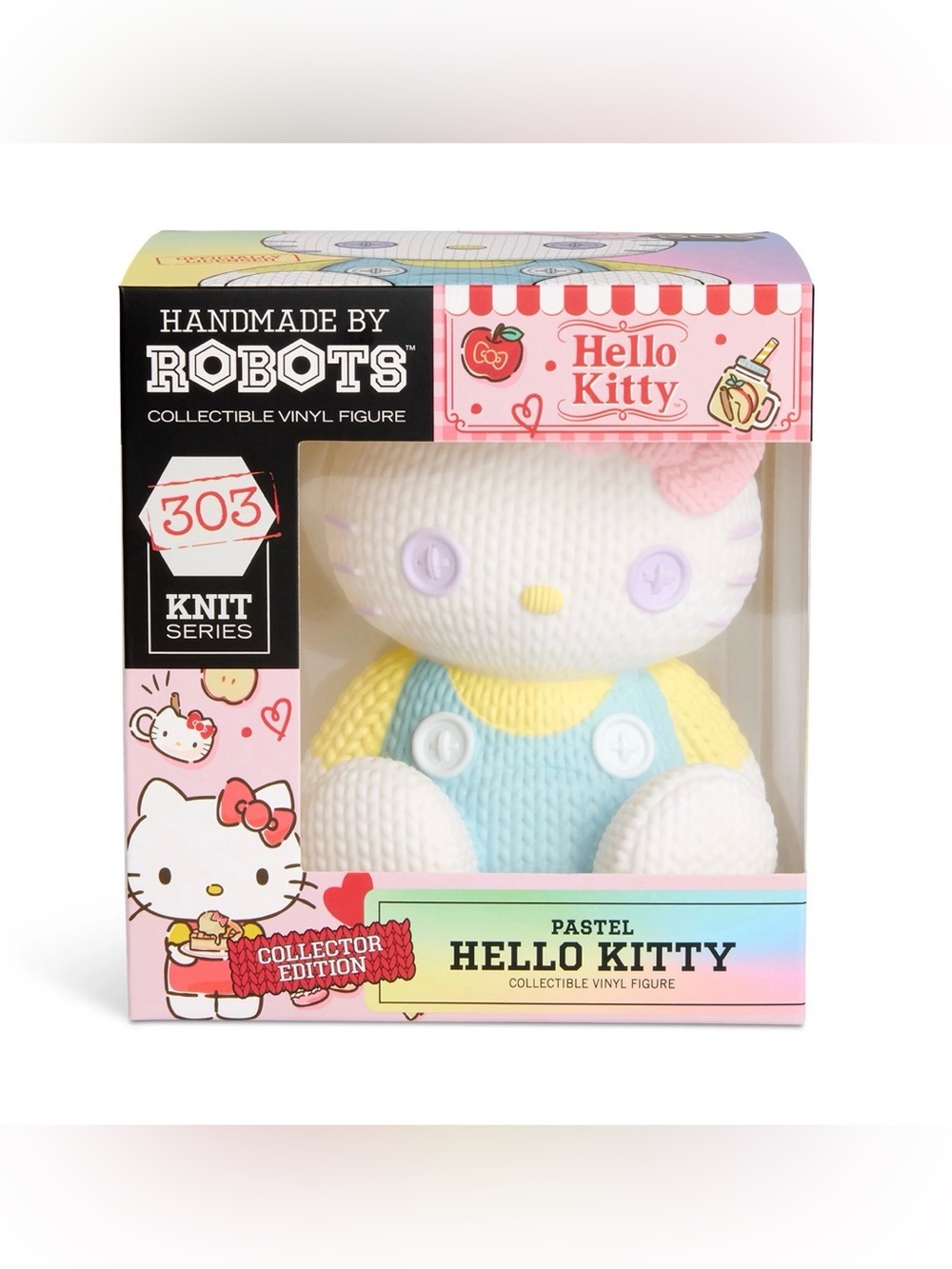 Handmade by Robots - Hello Kitty and Friends - Hello Kitty #303 Pastel